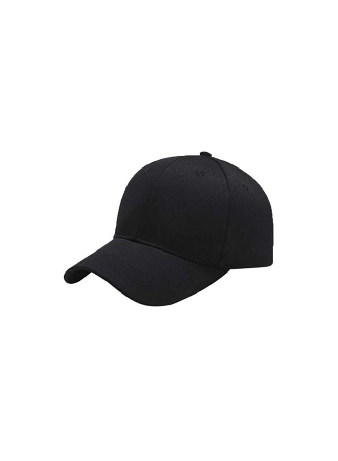 Simple Baseball Cap Black