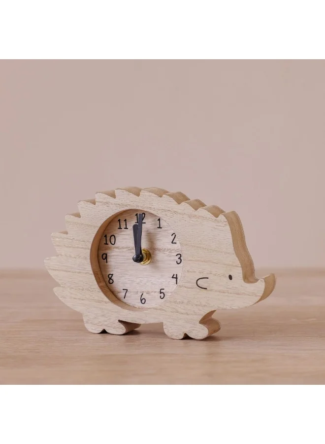 DANUBE HOME Danube Home Meow Mdf Squirrel Clock Cute And Whimsical Wall Clock For Kids Room Nursery Playroom Fun Squirrel Design With Easy-To-Read Numbers Battery Operated 19.5X11.5X3.3Cm