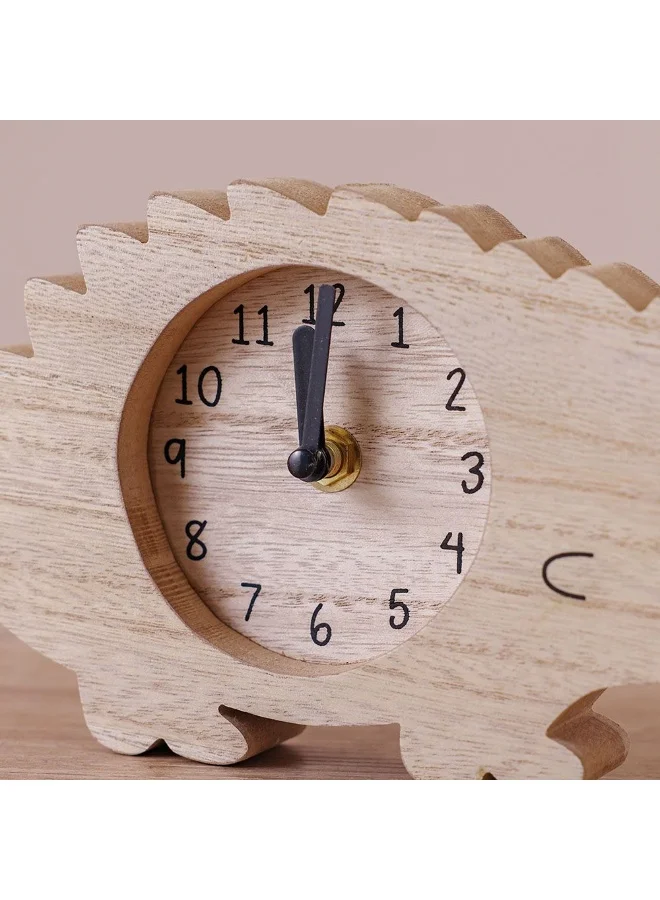 DANUBE HOME Danube Home Meow Mdf Squirrel Clock Cute And Whimsical Wall Clock For Kids Room Nursery Playroom Fun Squirrel Design With Easy-To-Read Numbers Battery Operated 19.5X11.5X3.3Cm