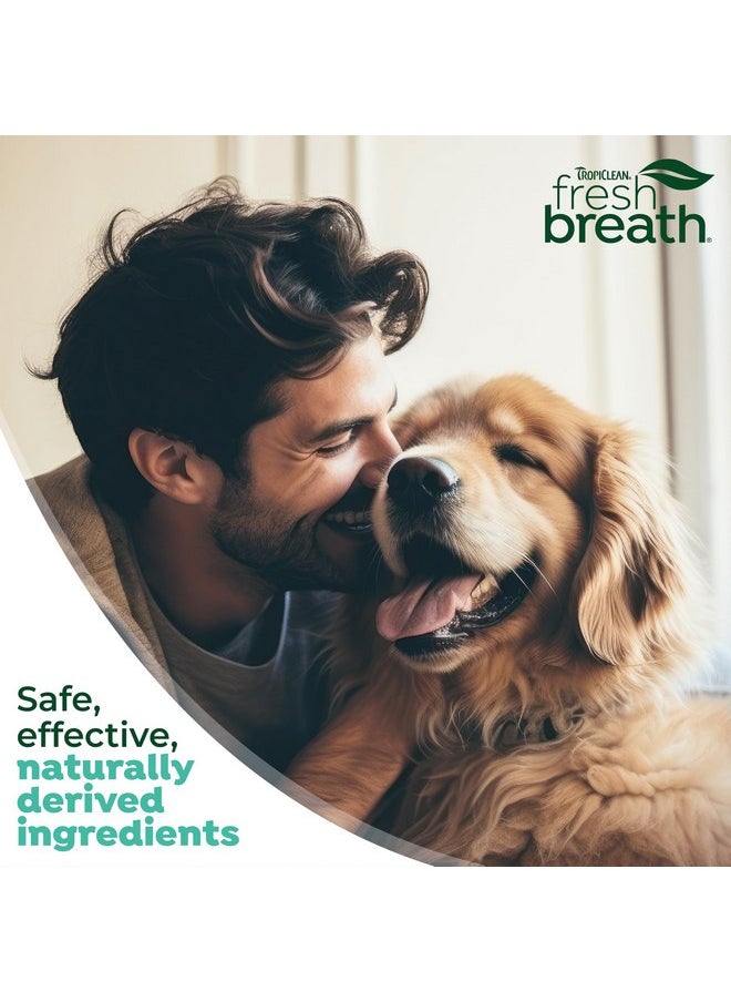 TropiClean - TropiClean Fresh Breath Foam for Dogs & Cats | Cat & Dog Dental Foam| Dog Breath Freshener Foam| Oral Care for Dogs & Cats | Made in The USA | 4.5 oz - Image 1
