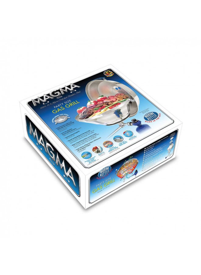 Magma - MAGMA Products, Party Size Marine Kettle Gas Grill, A10-215 - Image 1