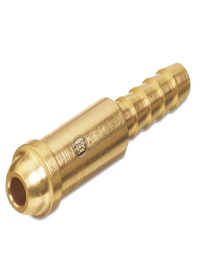 Western Enterprises AW-17 Inert Arc Nipples, 200 PSIG, Brass, 2 7/32", 1/4" Hose ID, Barb Connection, 0.5 Length, B-Size