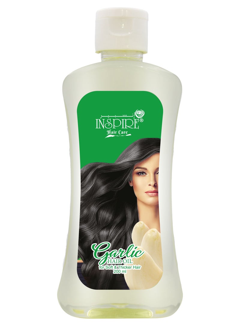 Inspire Garlic Hair Oil 200ML - Image 1