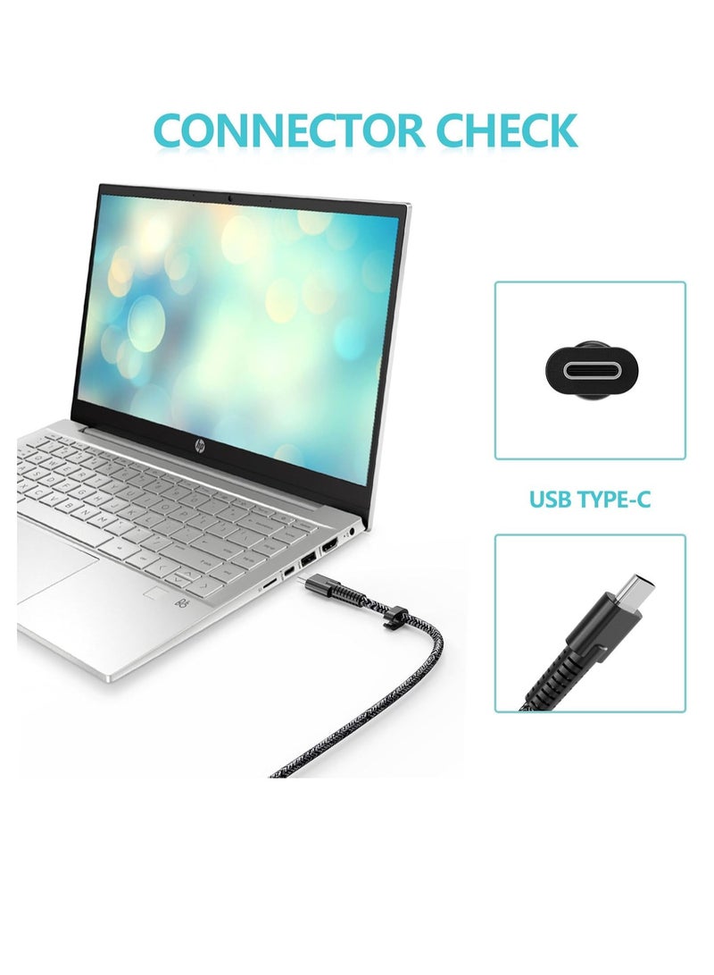 Lopingway 110W 5A 20V USB-C TPN-DA24 AC Charger for HP Specter X360 Elitebook x360 HP Chromebook 14 14A G5 11 11A G6 EE G7 G8 - Image 2