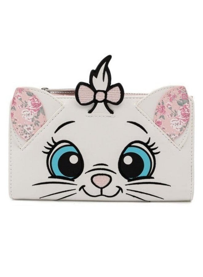 Loungefly X Disney The Aristocats Marie Floral Flap Wallet - Image 1