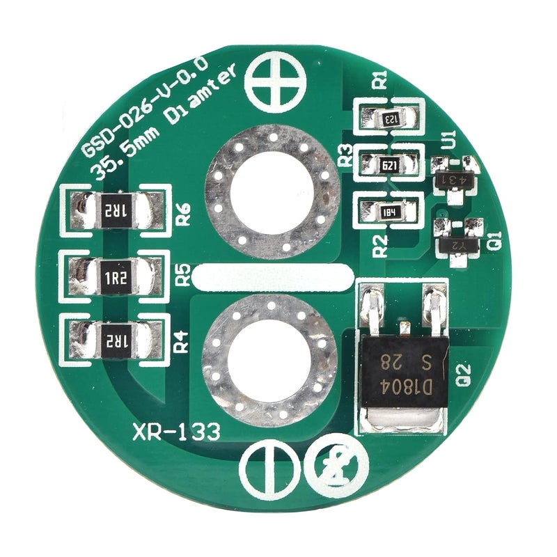 Super Capacitor Protection Board Module 35mm Diameter ABS Material Voltage Regulator Heat Dissipation - Image 1