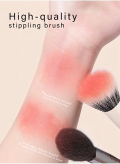 OCHEAL Blush Brush Stippling Brush Professional Makeup Brush with Soft Synthetic Bristles and Ergonomic Handle - Perfect for Travel and Daily Use  - Image 5