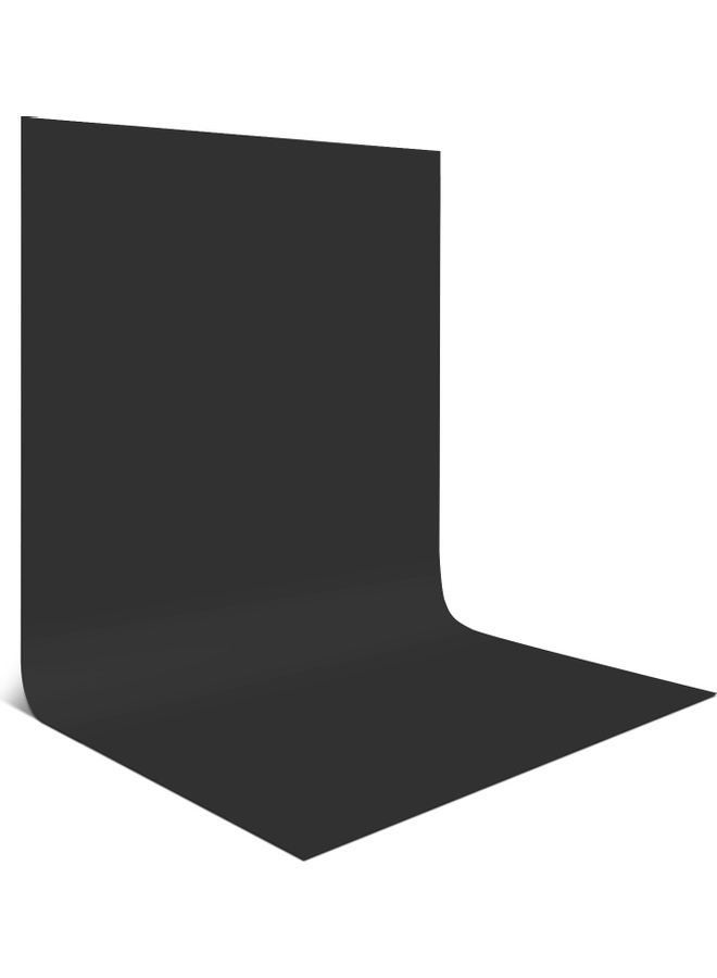 NIBEMINENT Portrait Photography Backdrop Photo Studio Props Washable Black - Image 1