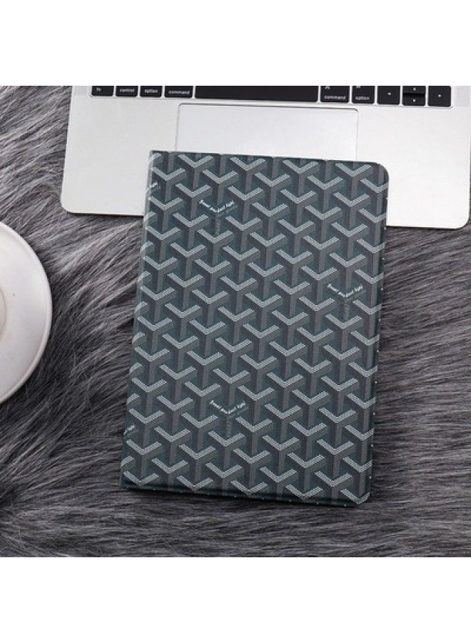 Suitable For 2021 Pro11 Inch IPad10.2 Inch Air4 Protective Case Flat Air2 Soft Case Leather Case Air3-Color:Green-Applicable Model:2022 Edition 10th Generation (10.9 Inches)