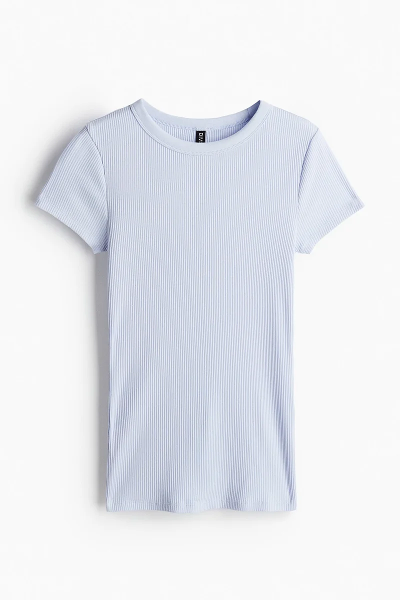 H&M Ribbed T-shirt