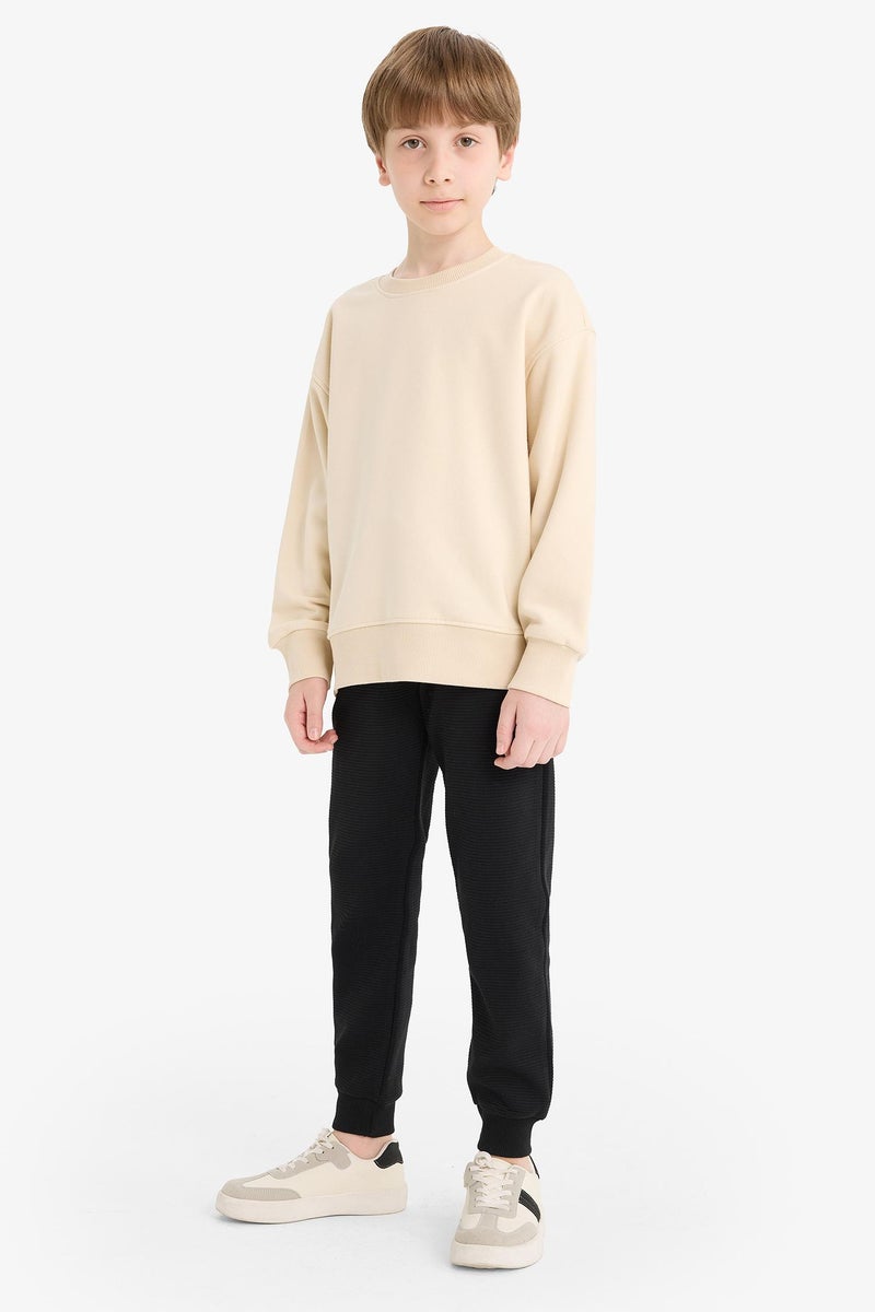 DeFacto Black Boy Boy Elastic Waist Jogger Sweatpants Casual - Image 4