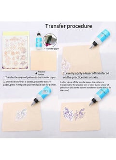 AI Stencil Stuff -Tattoo Setncil Gel,Template Base Paste Semi-permanent Tattoo Transfer Paste Transfer Paste Suitable for Transfer Paper Machine Tattoo Supplies Accessories 30ML  - Image 5