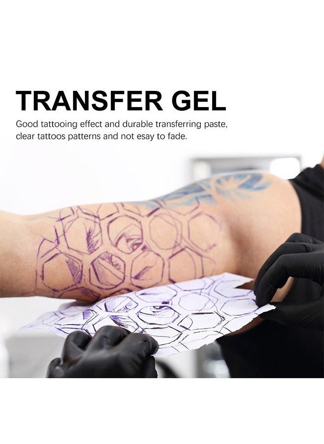 AI - Stencil Stuff -Tattoo Setncil Gel,Template Base Paste Semi-permanent Tattoo Transfer Paste Transfer Paste Suitable for Transfer Paper Machine Tattoo Supplies Accessories 30ML - Image 1