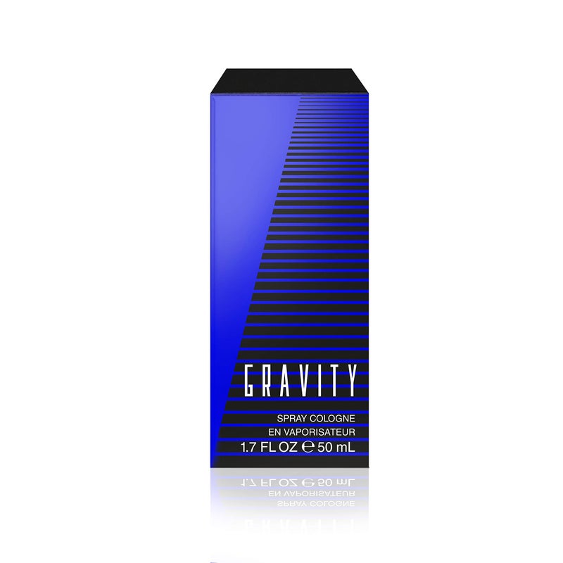 Gravity Eau de Cologne Spray, Vegan Formula, Fragrance, Earthy Wood and Leather Notes, 1.7oz - Image 1
