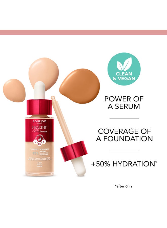BOURJOIS PARIS - Healthy Mix Serum Foundation - 51 - Light Vanilla - Image 1