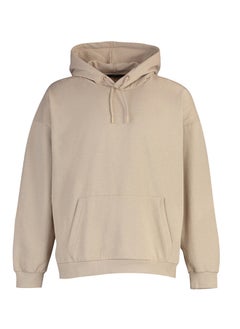 Beige Oversize/Wide Cut Basic Hooded Sweatshirt with Fleece Inside TMNAW23SW00195 - pzsku/Z8DCC6D3405541E9EAE30Z/45/_/1730941097/d3d80fed-c2bd-4385-88ec-6779b88c4bb0