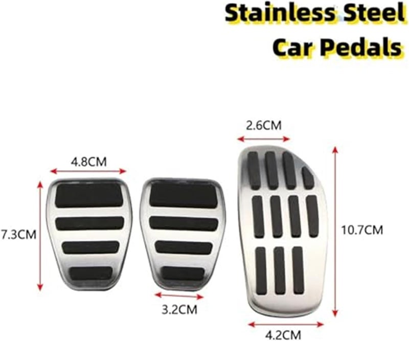 Wivplex Car Pedal Pad Set for Nissan Models - Image 5