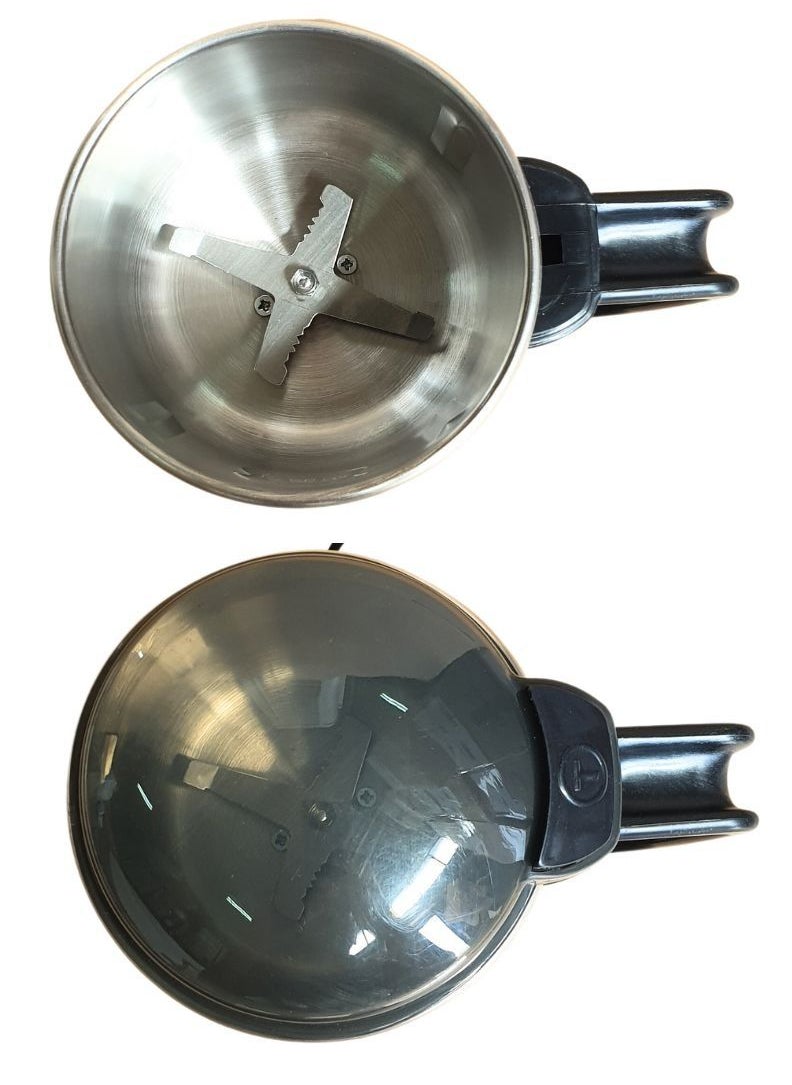 ARTC - ARTC Multifunction German Model 4 Blades Grinder For Coffee, Nuts, Cardamom, Spices With Large Capacity 150g Stainless Steel Bowl 400W, XY-1105 - Image 1