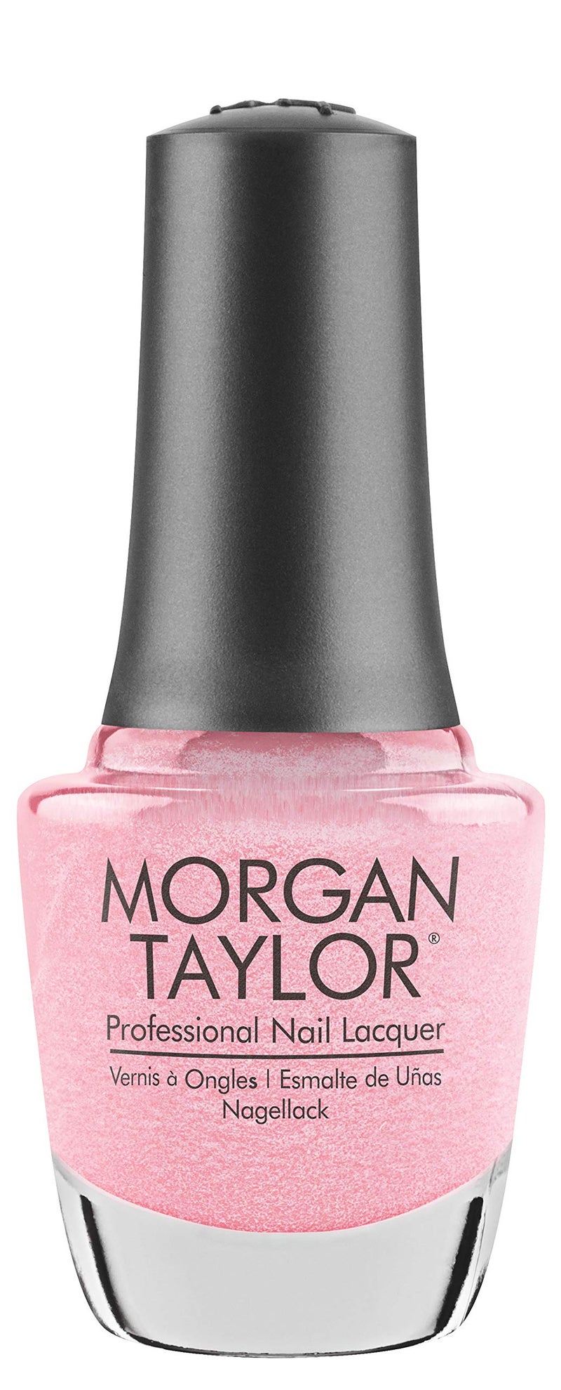 Morgan Taylor Nail Lacquer Taffeta Light Pink Professional Lacquer Vibrant ChipResistant FastDrying LongLasting HighShine Perfect for Manicures  Pedicure 05 ounce