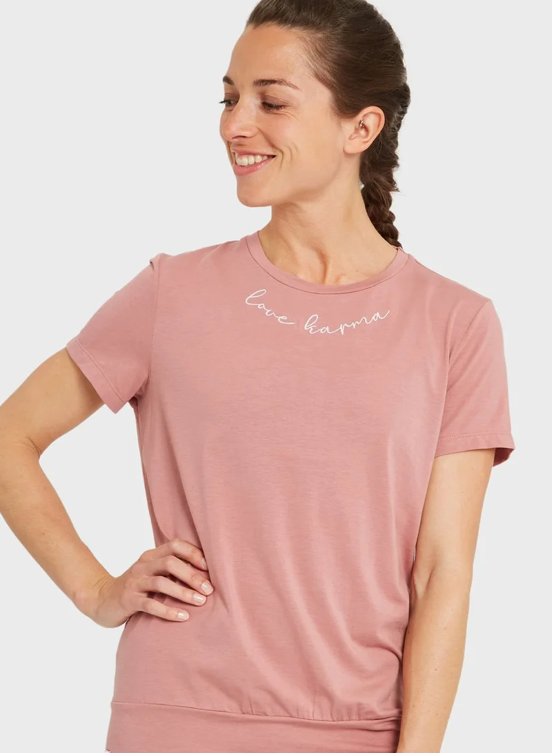 Yoga Searcher Mantra T-Shirt