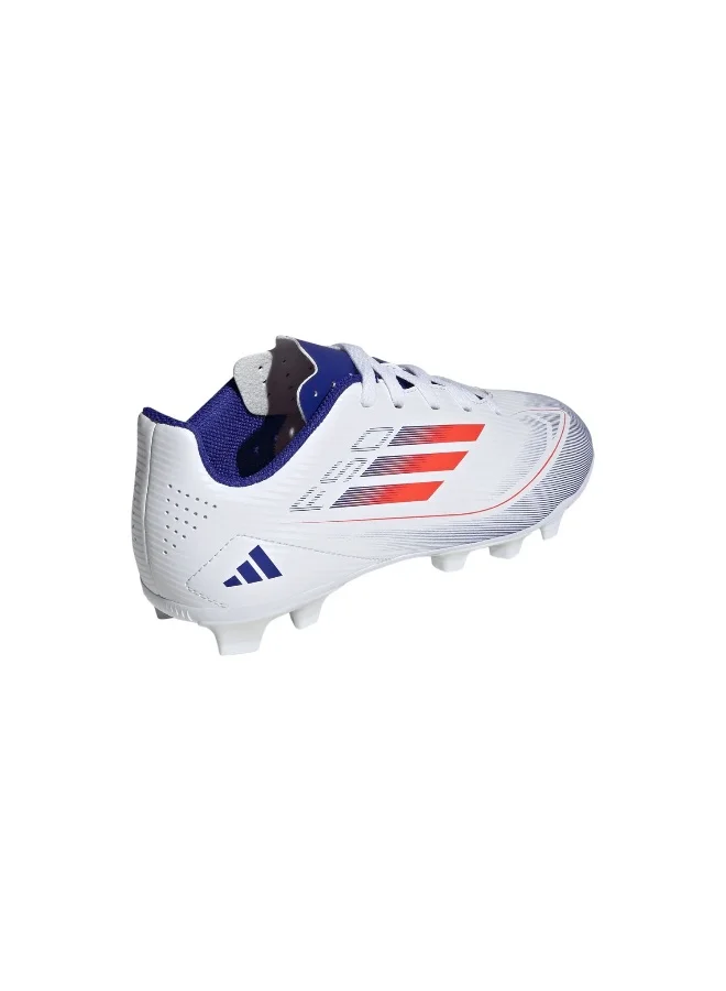 Adidas F50 Club Fxg J White Football Shoes 10K
