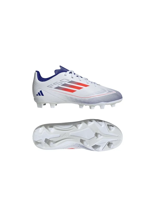 Adidas F50 Club Fxg J White Football Shoes 10K