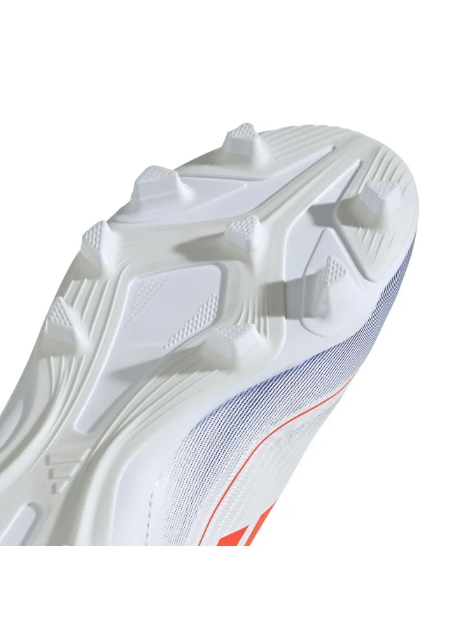 Adidas F50 Club Fxg J White Football Shoes 10K