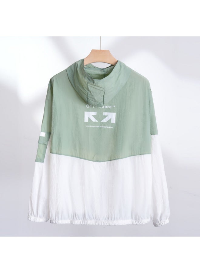 Song Feng Ya Sun Protection Clothing New Summer Small Shirt Lightweight Sports Outdoor Skin Breathable Loose Coat Uv Hooded - Image 2