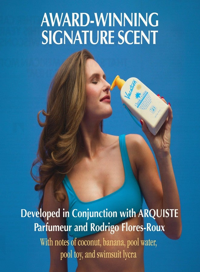 Vacation Classic Lotion SPF 50 Sun Jug, Broad Spectrum Bulk Sunscreen SPF 50, Water Resistant Sunblock, Suntan Lotion with Pump, Vegan, Family-Size, 20 Fl. Oz. - Image 4