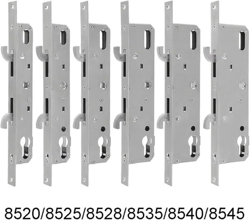 Heavy Duty Sliding Door Lock 85 Double Hook Stainless Steel Broken Bridge Aluminum Color 8520 - Image 4