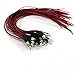 Evemodel 20pcs Pre Wired 3mm Warm White Led Lamp Light Set 12V 18V for Train Layout - Image 3