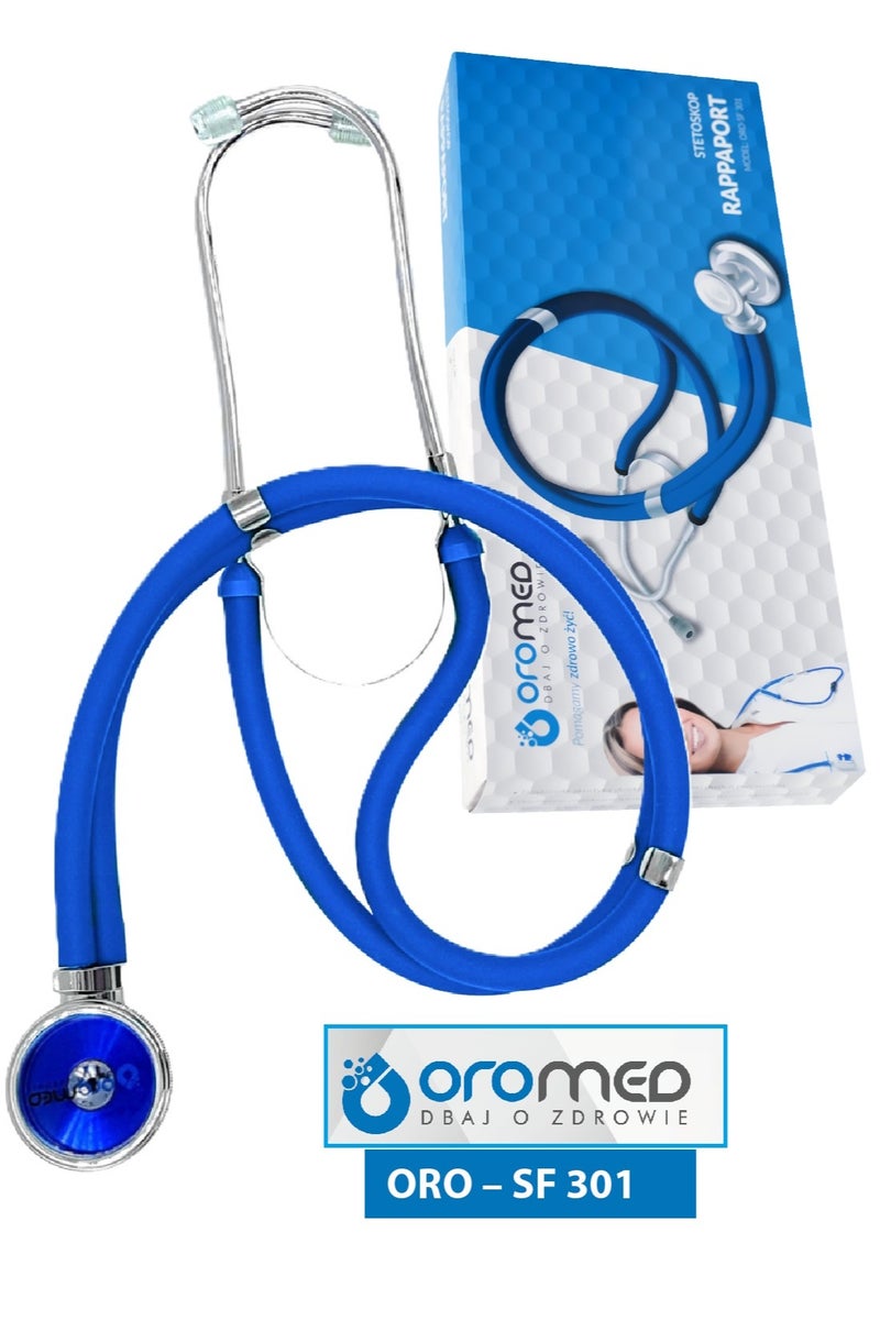 اوروميد سماعة طبيب عام طب الأطفال رابابورت البولندية العالمية من اوروميد (ORO-SF301) ازرق - Image 1
