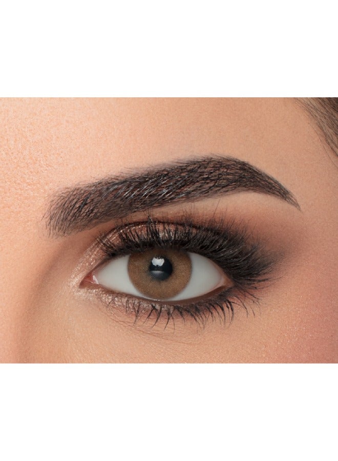 MyLens Hazel Monthly Disposable Colored Contact Lenses Unisex Cosmetic Contact Lenses - Image 1