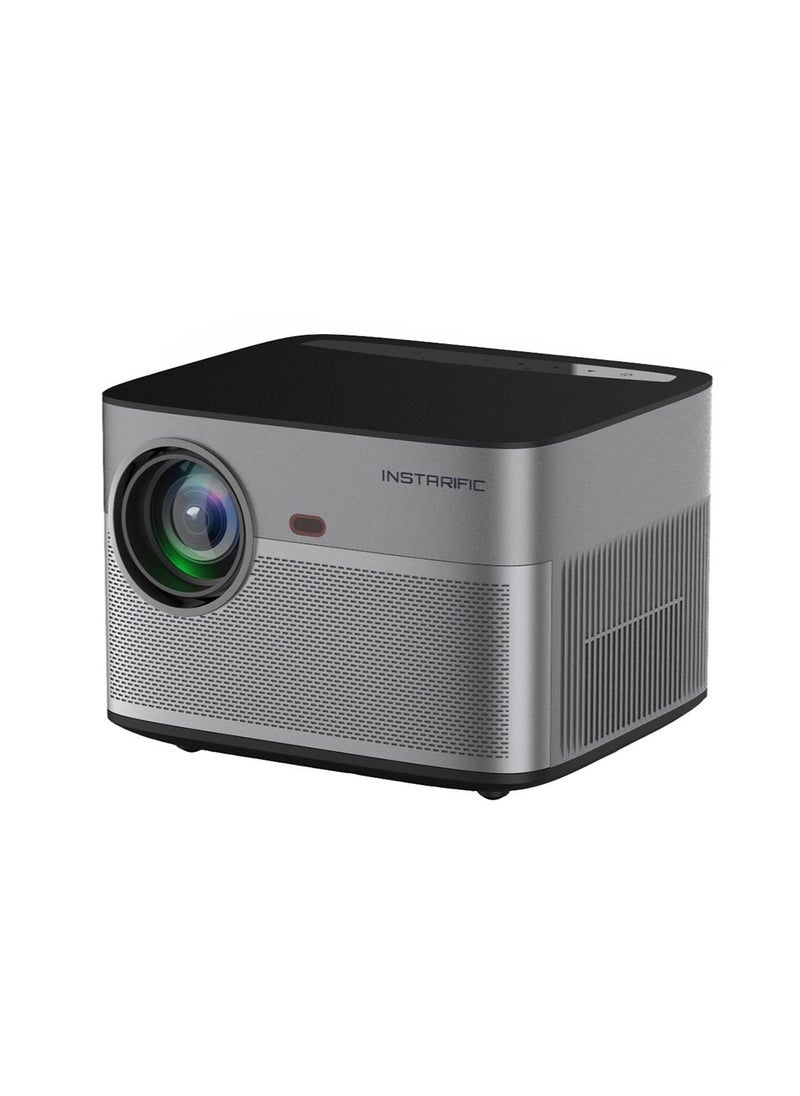 INSTARIFIC - Android 9.0 Native 1920*1080P Auto Focus Smart Home Office Wireless Co-Screen Projector With 5G WiFi and Bluetooth Support Arabic - Image 1