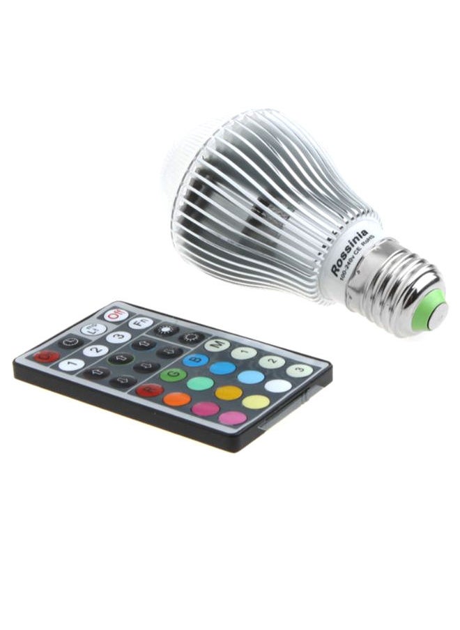 NIBEMINENT Colourful LED Light Bulb With Remote And User Manual Multicolour  - Image 3