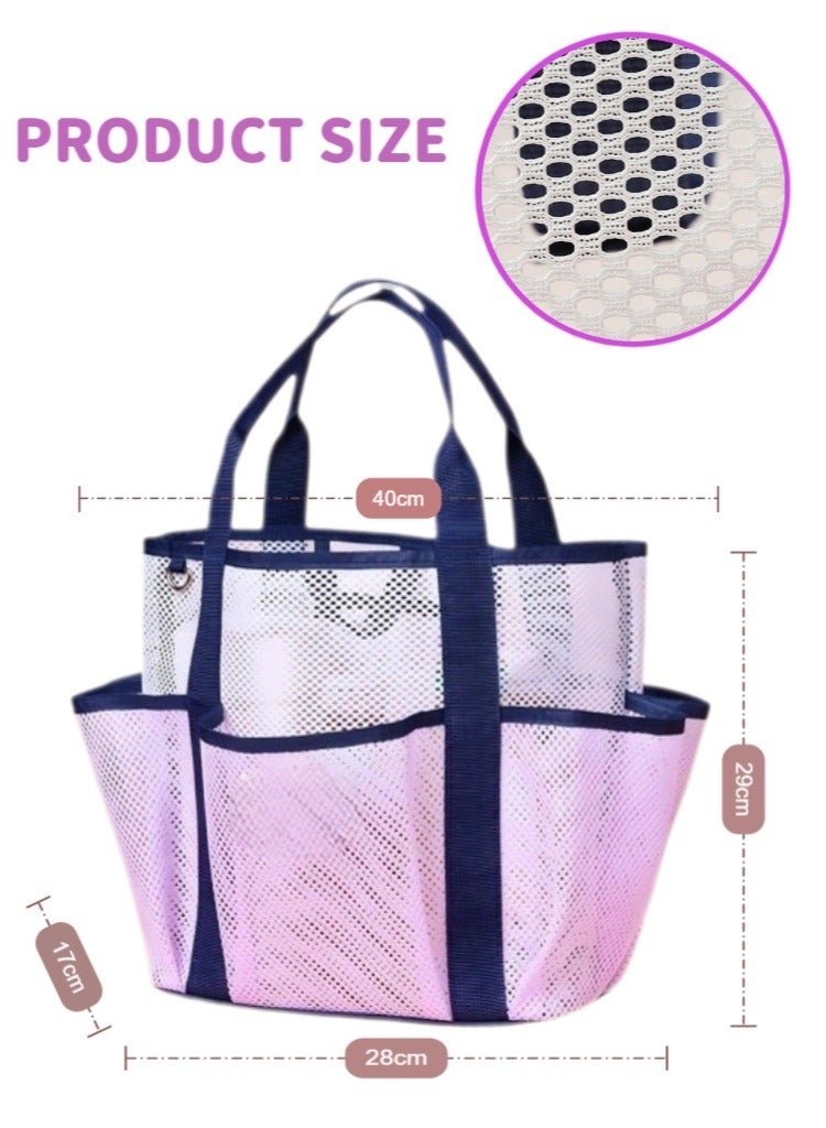 BreezeMesh Tote: Ultralight Sand-Shaking Beach Essential! - Image 2