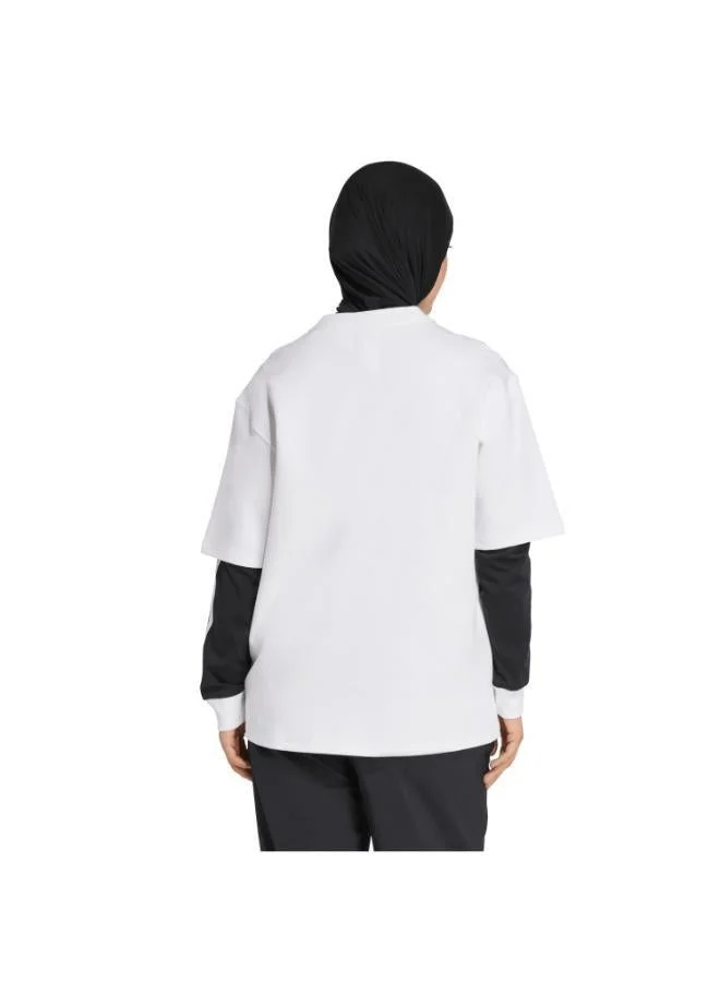 adidas Originals  ADICOLOR SPACER OVERSIZED TREFOIL T-Shirt for Women | Best Price UAE