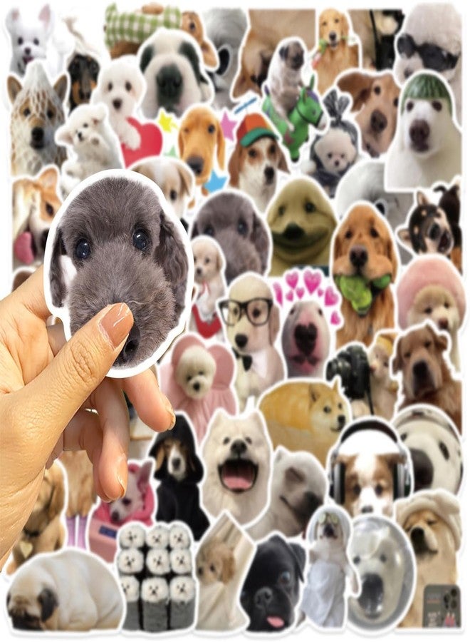 Dog Meme Stickers, Funny Dog Stickers for Kids Journaling Adults Kawaii,Cute Waterproof Vinyl Sticker for Water Bottles Laptops 50Pcs - Image 4