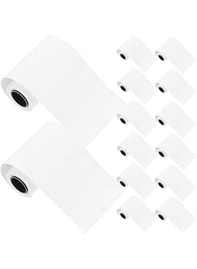 80 Direct Thermal Cash Register Receipt Paper Rolls 57x30mm For POS Printer Systems - Image 1