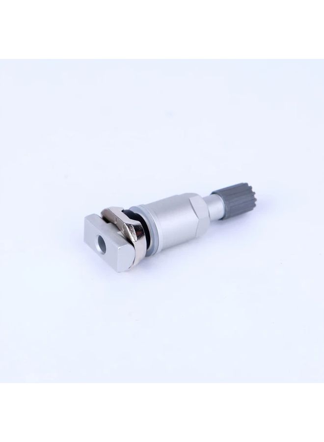 TPMS 28 إكسسوارات صمام ضغط الإطارات مطاط سبائك الألومنيوم فوهة الهواء السوداء - Image 5