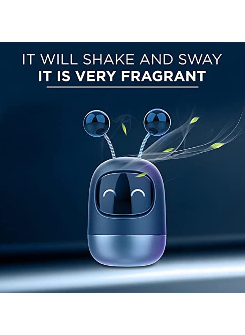 Robot Car Vent Freshener Air Freshener with Swing Tentacle Cute Vent Clips Faint Fragrance Vent Air Fresheners with 3 Fragrance Flavor For Vehicles - Image 2