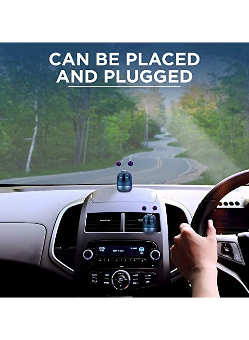 Robot Car Vent Freshener Air Freshener with Swing Tentacle Cute Vent Clips Faint Fragrance Vent Air Fresheners with 3 Fragrance Flavor For Vehicles - Image 4