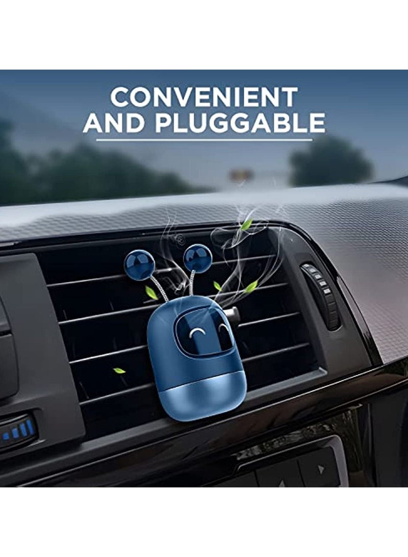 Robot Car Vent Freshener Air Freshener with Swing Tentacle Cute Vent Clips Faint Fragrance Vent Air Fresheners with 3 Fragrance Flavor For Vehicles - Image 5