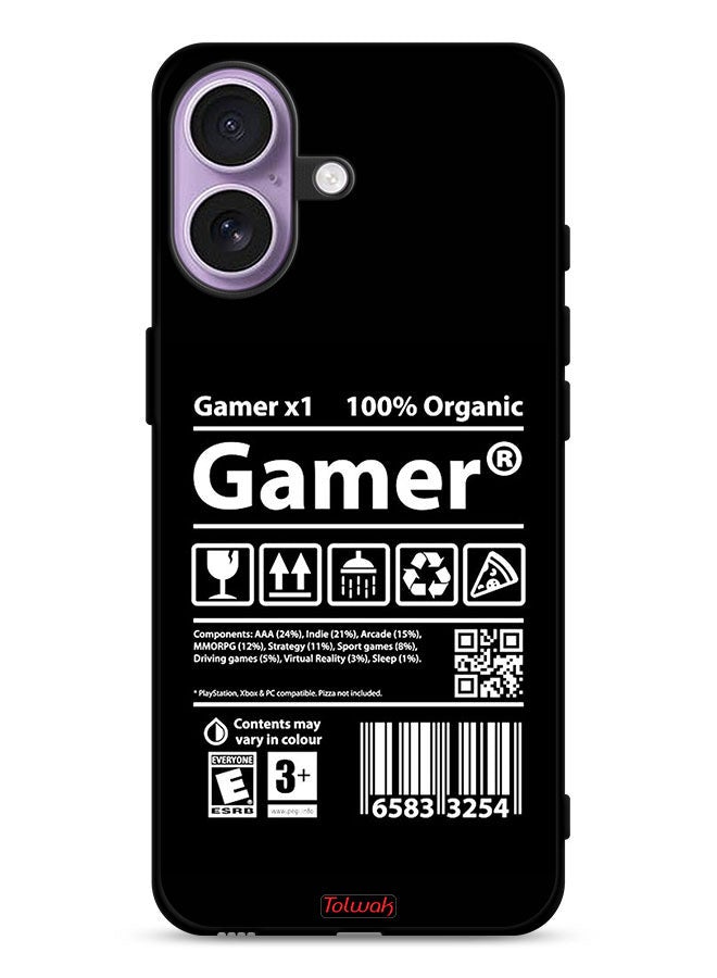 Tolwak Apple iPhone 17 Protective Case Cover Gamer Sticker - Image 1