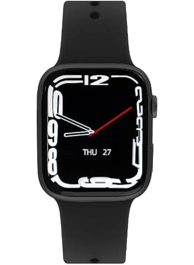 Slazenger Slazenger Unisex's Watch, SMART Display and Silicone Strap - SL.9.2168.5.02, Black
