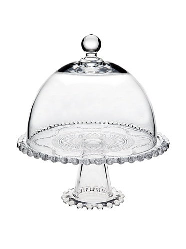 Godinger Cake Stand, Cake Platter, Pastry Stand, Pastry Platter, Dessert Stand with Cover, Easton 10.5in - Image 3