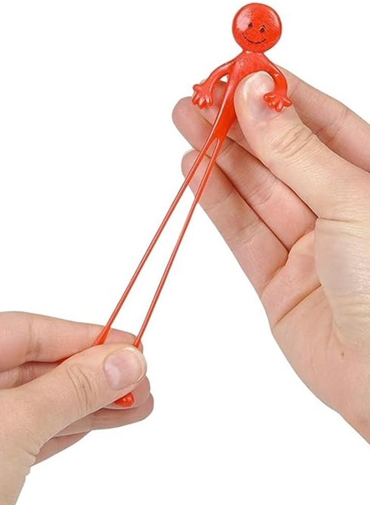 general Stretchy Bendable Man (36/100 Pack) Assorted Fun Colors, A Sticky, Stretchable, Slimy, Gooey Texture, Toy for Stress Anxiety Relief, Great Party Favor, Stocking Stuffer - Image 2