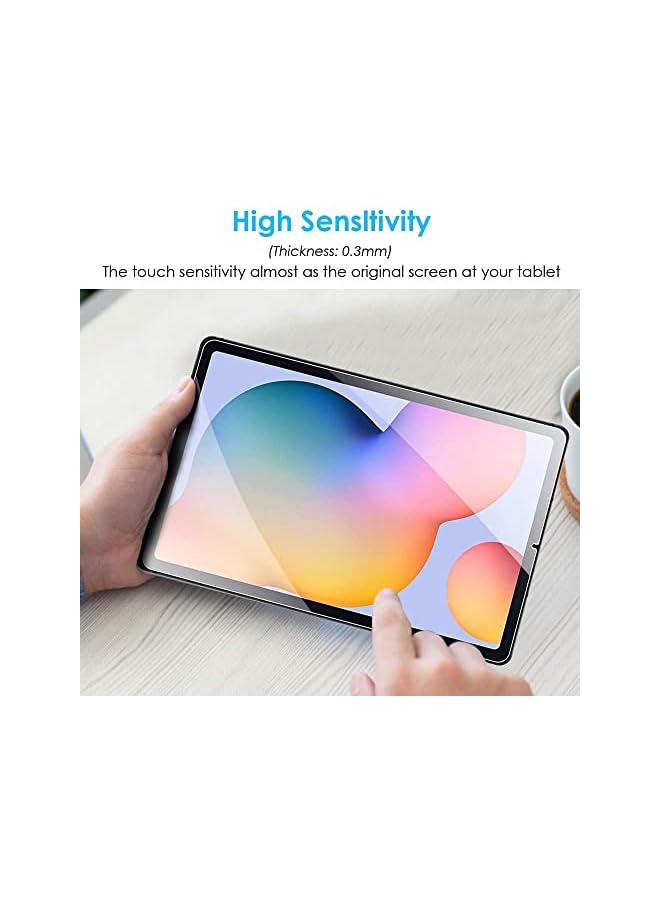 PROMASS Samsung Galaxy Tab S6 Lite Screen Protector Tempered Glass Guard Full Glue High-Definition Ultra Thin Anti-Bubble Glass for 10.4" SM-P610 / P615 / P613 / P619 (2020/2022) - Image 4