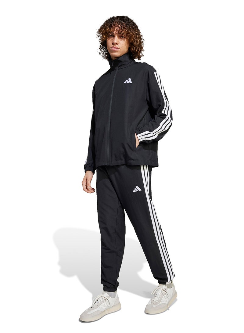 Adidas 3 Stripe Woven Tracksuit - Image 1