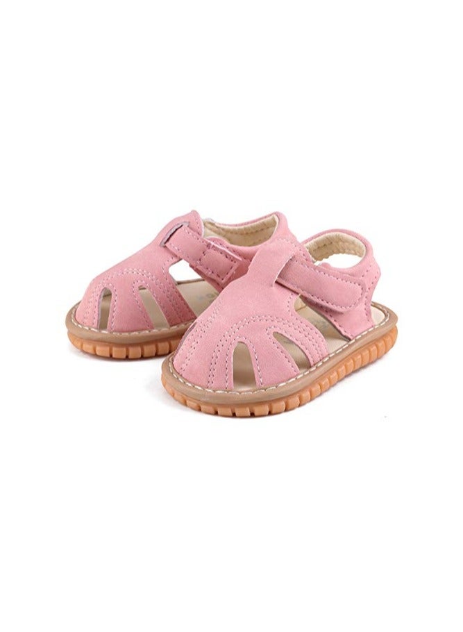 Boys Girls Summer Squeaky Sandals Closed-Toe Anti-Slip Premium Rubber Sole Toddler First Walkers Shoes - Image 5